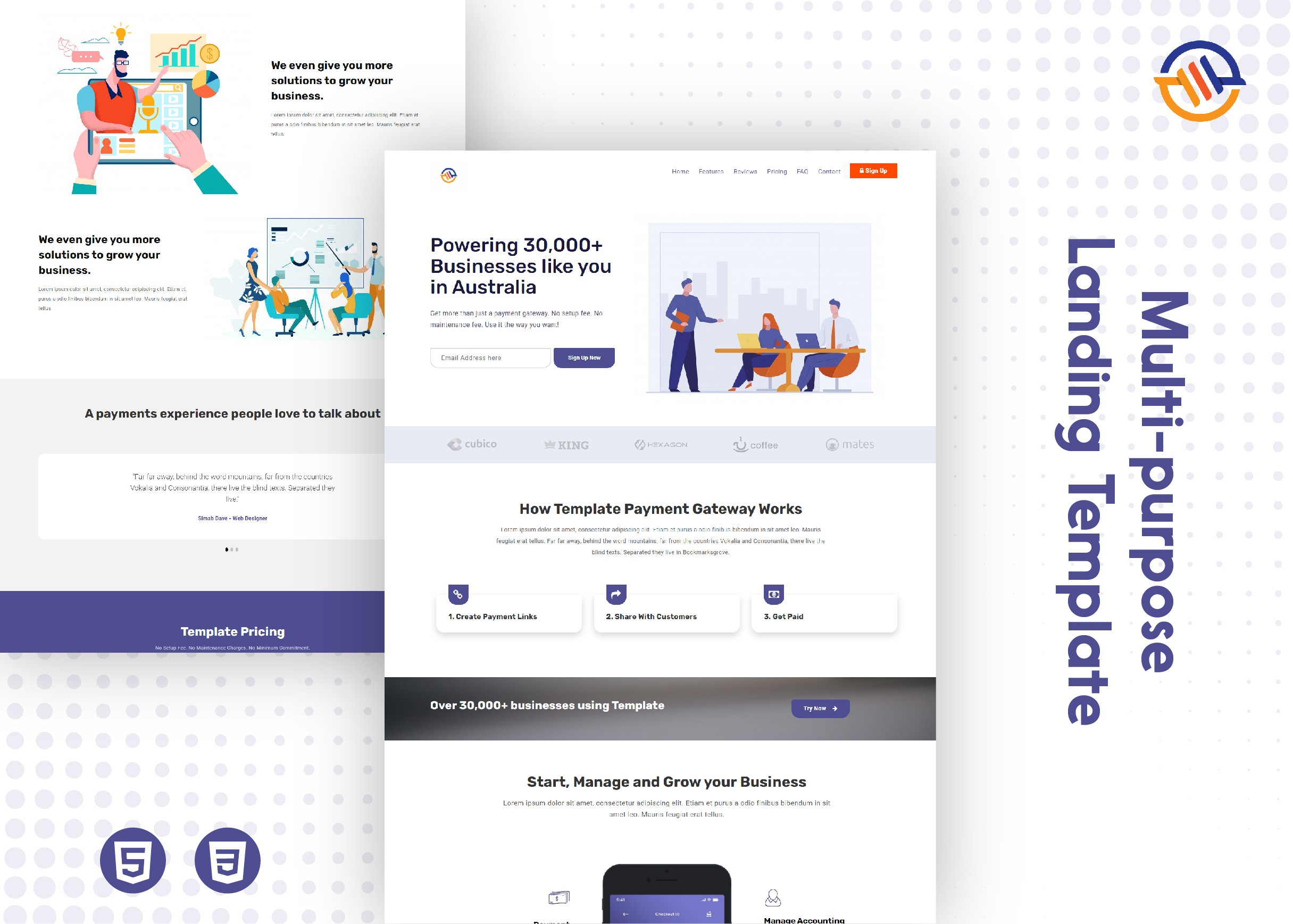 Multicofin -  Creative Multipurpose Template